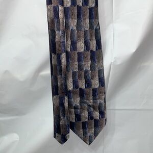 J Garcia Gray, Blue and Silver Tie. Collection fifty-two. 62” L 3..5” W